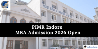 PIMR Indore Begins MBA Admission 2026 @pimrindore.ac.in; Admission Test on March 29